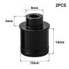 2PCS Bicycle Adapter QR Hub Conversion Adapter Wheel Hub Adapter For 12/15mm Thru Axle Hubs(2pcs 15 to 9mm) view 2