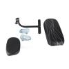 BicycleRear Seat Cushion Armrest Footrest Set, Bike Seat Kit, BicycleRear Seat Set, Included Bike Rear Seat Cushion with Safety Cycling Backrest, Armrest Handrail, Footrests view 1