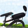 BicycleRear Seat Cushion Armrest Footrest Set, Bike Seat Kit, BicycleRear Seat Set, Included Bike Rear Seat Cushion with Safety Cycling Backrest, Armrest Handrail, Footrests view 2