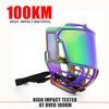Gy Hockey Full Face Shield Visor Senior Hockey Face Shield Ice Hockey Helmet Visor Adult & Youth, Anti-Scratch/Anti-Fog/Ce Certified (Revo Green) view 2
