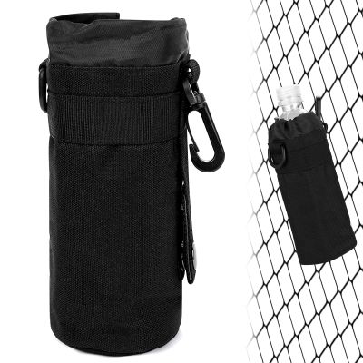 Linkidea Disposable Water Bottle Fence Sleeve Compatible with Smartwater 16.9/20 Fl Oz, Evian, Propel, LIFEWTR, Nylon Plastic Bottled Water Cover Holder for Outdoor Sports, Black