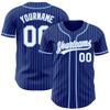 Custom Blue Baseball Jersey, Baseball Jersey, Personalized Baseball Jersey, Baseball Jersey Men, Custom Royal White Pinstripe Light Blue Baseball Jersey, Baseball Shirt Men, Softball Jersey view 1