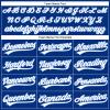 Custom Blue Baseball Jersey, Baseball Jersey, Personalized Baseball Jersey, Baseball Jersey Men, Custom Royal White Pinstripe Light Blue Baseball Jersey, Baseball Shirt Men, Softball Jersey view 3