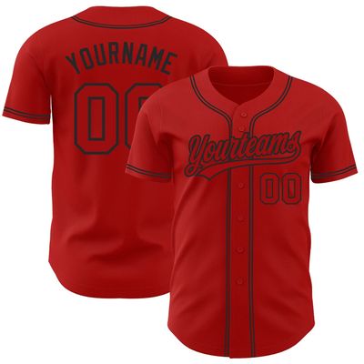Custom Red Baseball Jersey, Baseball Jersey Customize, Baseball Jersey Men, Custom Jersey Baseball, Baseball Jersey, Custom Red Red-Black Baseball Jersey, Softball Jersey, Baseball Shirt Men