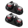 WOONEKY 2pcs Aluminum Alloy Cam Cleat Guiding Rope Cleat for Kayak Sailboat Dinghy and Canoe Accessory for Secure Rope Management view 1