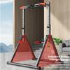 QYQCXGL Foldable Fitness Tower Dip Station Pull Up Bar Station Adjustable Multifunction Fitness Tower Station Training Equipment Home Outdoor, Stable Triangular Structure view 4