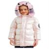 Xnihocha Kids Girls Long Sleeve Water Resistant Hooded Jacket Coat Padded Warm Outerwear Pink 5-6 Years view 1