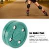 equlup 100g Roller Hockey, Heavy Weight Street Hockey Puck Roller Dryland Ice Hockey Puck Inline Hockey for Indoor and Smooth Outdoor Courts Daily Training view 4
