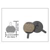 ZHUAYSEJXA Bike disc Brake Pads Bicycle Brake Pads MTB Bike Hydraulic Disc Brake Pads Mountain Cycling Brake Pads Bicycle Parts Accessories Mountain Bike disc Brake Pads view 3