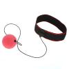 equlup Boxing Speed Training Ball, Adult Boxing Punch Exercise Ball with Head Band Boxing Equipment for Reflex Speed Reaction Training (E305-H01)