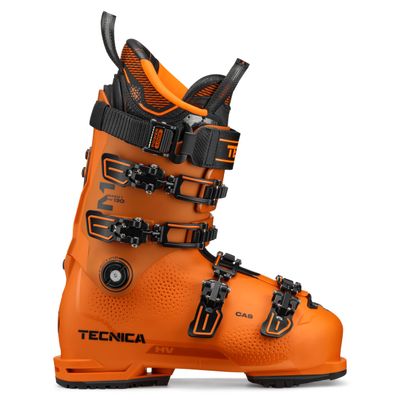 Tecnica Mach1 HV 130 All Mountain/High Performance Men's Downhill Ski Boot MY25 (Icon Orange, 31.5)