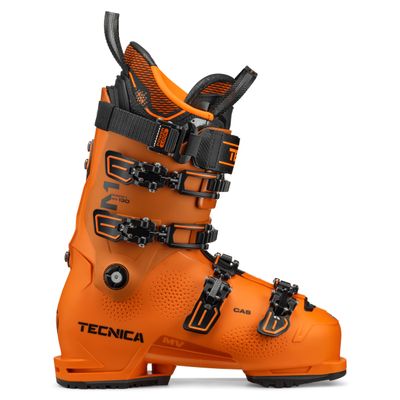 Tecnica Mach1 MV 130 All Mountain/High Performance Men's Downhill Ski Boot MY25 (Icon Orange, 25.5)