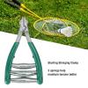 Badminton Racket Stringing Clamp with 3 Springs Steel Tennis Badminton Racket Starting Clamp for Tension Maintenance Fixed Starting Position (Green) view 3