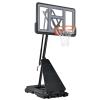 Feelwin Basketball-Hoop, Portable-Basketball-Goal-System for Outdoor Indoor Use 44/48 inches Backboard and Adjustable Height for Youth and Adults view 1
