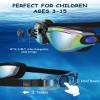 Hurdilen Swim Goggles for Kids Toddlers 3-14 with Swim Cap, Nose Clip, Nose Bridge, Ear Plugs view 2