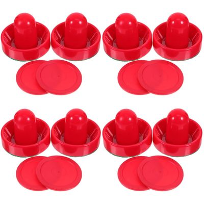 JOINPAYA 4sets Hockey Puck Bouncer Ice Hockey Pucks and Paddles for Board Game Supplies