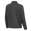 Antigua Men's Pewter Atlanta Falcons Twist Quarter-Zip Pullover Jacket view 3