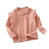 Kids Polka Dot Shirt Toddler Girls Long Sleeve Ruffle Top Girls Shirts Ribbed Blouse Fall Baby Girls (PK3, 13-14 Years) view 1
