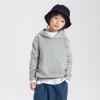 Oversized Hoodie for Boys Girls Casual Loose Sweatshirt Long Sleeve Plain Lightweight Pullover Tops (Grey, 18-24 Months) view 3