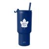 Simple Modern Officially Licensed NHL Toronto Maple Leafs 30 oz Tumbler with Flip Lid and Straws | Hockey Insulated Cup Stainless Steel | Gifts for Men Women | Trek Collection | Toronto Maple Leafs view 1