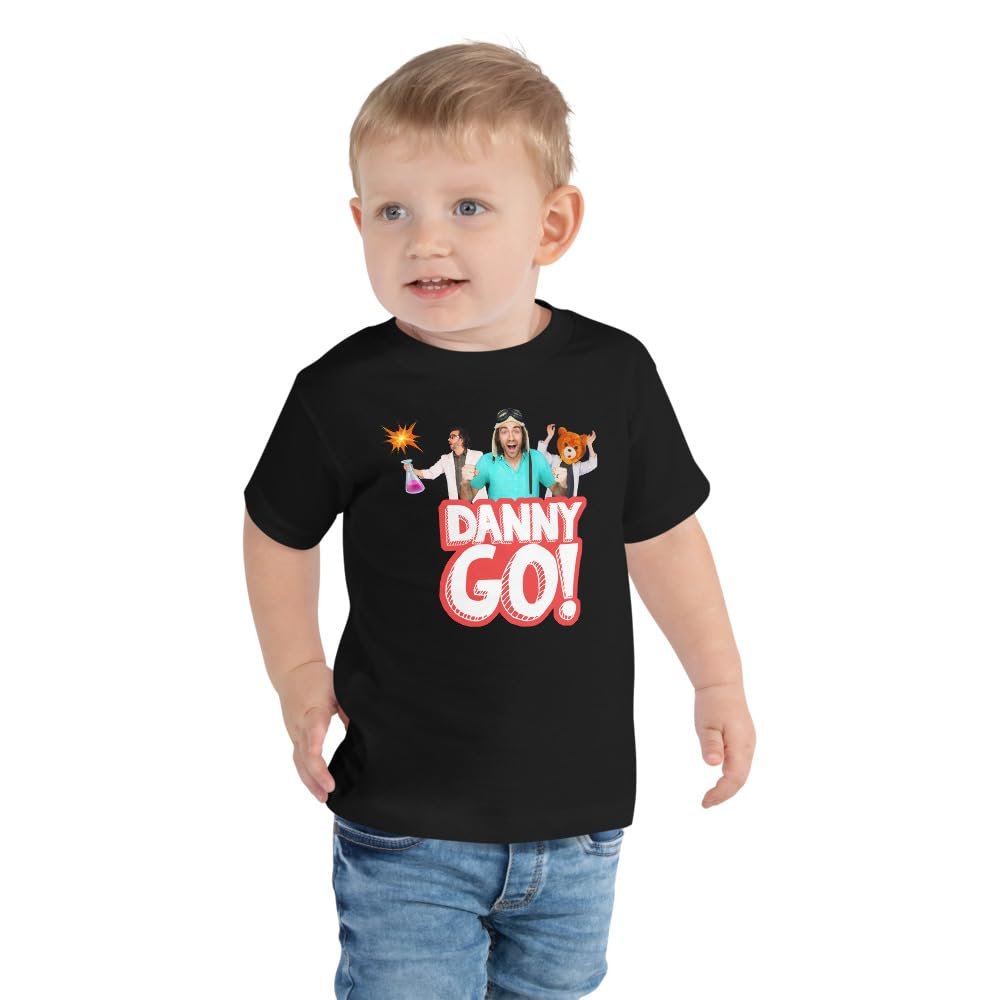 Danny Go!, Baby Toddler, Big Show SS Tee (US, Age, 4 Years, Black)