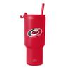Simple Modern Officially Licensed NHL Carolina Hurricanes 30 oz Tumbler with Flip Lid and Straws | Hockey Insulated Cup Stainless Steel | Gifts for Men Women | Trek Collection | Carolina Hurricanes view 1