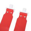 NOENNULL Flag Football Set, Adjustable Flag Football Belts for Kids Youth and Adults Training, 5pcs (Red) view 4