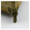 DLAHPJPT 20 Pieces Antique Brass Jewelry Box Feet Animal Box Leg 32x31mm view 3