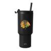 Simple Modern Officially Licensed NHL Chicago Blackhawks 30 oz Tumbler with Flip Lid and Straws | Hockey Insulated Cup Stainless Steel | Gifts for Men Women | Trek Collection | Chicago Blackhawks view 1