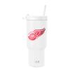 Simple Modern Officially Licensed NHL Detroit Red Wings 30 oz Tumbler with Flip Lid and Straws | Hockey Insulated Cup Stainless Steel | Gifts for Men Women | Trek Collection | Detroit Red Wings view 1