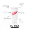 Simple Modern Officially Licensed NHL Detroit Red Wings 30 oz Tumbler with Flip Lid and Straws | Hockey Insulated Cup Stainless Steel | Gifts for Men Women | Trek Collection | Detroit Red Wings view 2