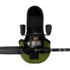 Angler Armour Baitcast Reel Cover | Baitcaster Sleeve | Fishing Reel Pouch | Low Profile Baitcasting Reel Protector | Neoprene Reel Case | 50 100 200 Series Baitcast Covers (Olive Green) view 3