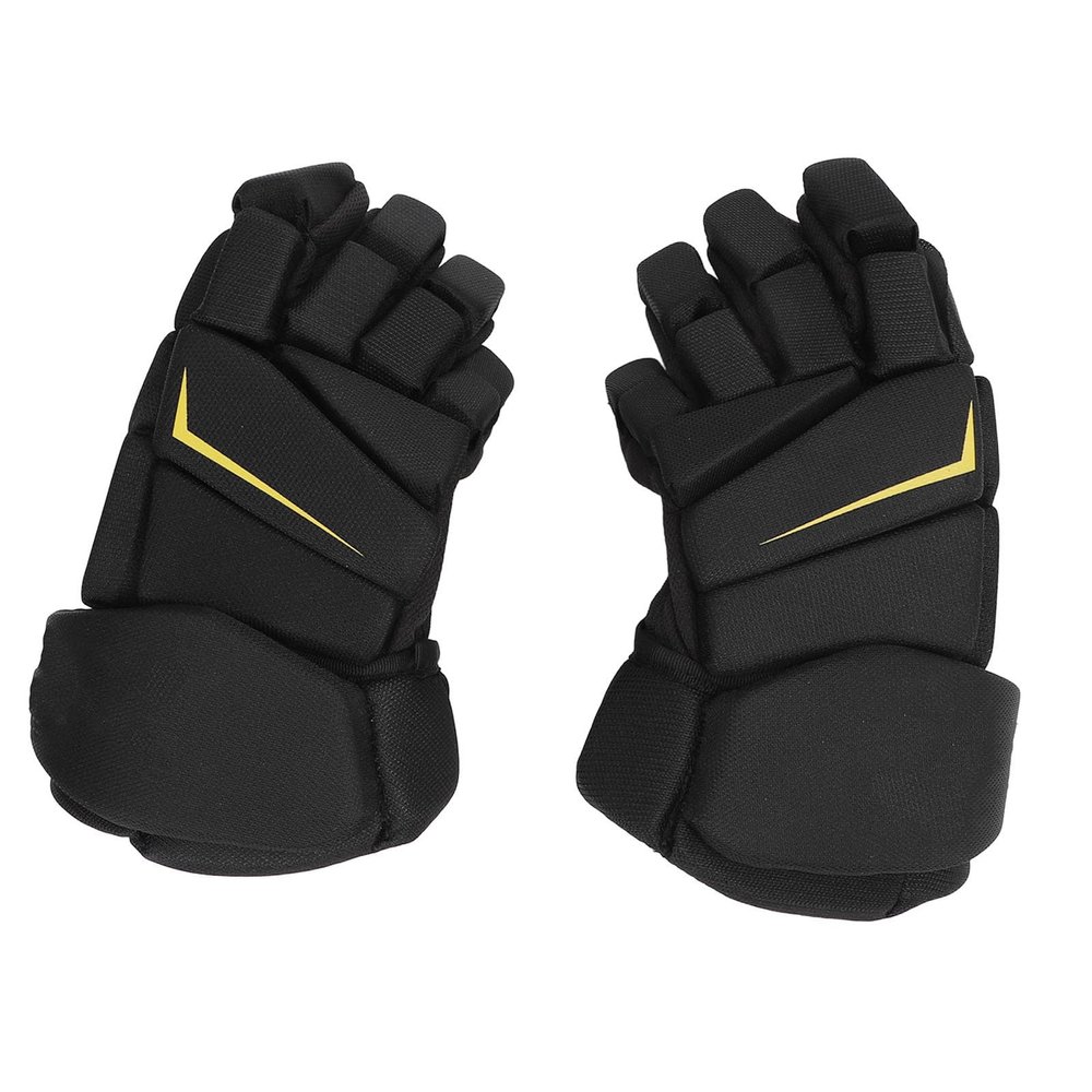 GOWENIC Ice Hockey Gloves, Mesh Fabric Breathable Hockey Gloves, Lightweight Protective Equipment for Hockey, Roller Hockey, Field Hockey, and Other Sports (10inch)