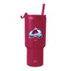 Simple Modern Officially Licensed NHL Colorado Avalanche 30 oz Tumbler with Flip Lid and Straws | Hockey Insulated Cup Stainless Steel | Gifts for Men Women | Trek Collection | Colorado Avalanche view 1