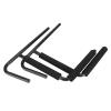 Pissente Kayak Rack Wall Mount, Kayak Holder Canoe Canoe Rack Kayak Rack Canoe Carrier Wall Bracket Paddle Storage Holder Canoe Rack Wall with Fittings Accessory view 2