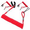 VINTORKY High-Strength Boat Engine Flameout Rope Lanyard Safety Cord for Motorboat Safety view 1