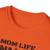 Personalized Mom Life Inmate Costume T-Shirt  Custom Inmate Number  Funny Halloween Shirt for Moms - Fun Mom Life Orange view 3