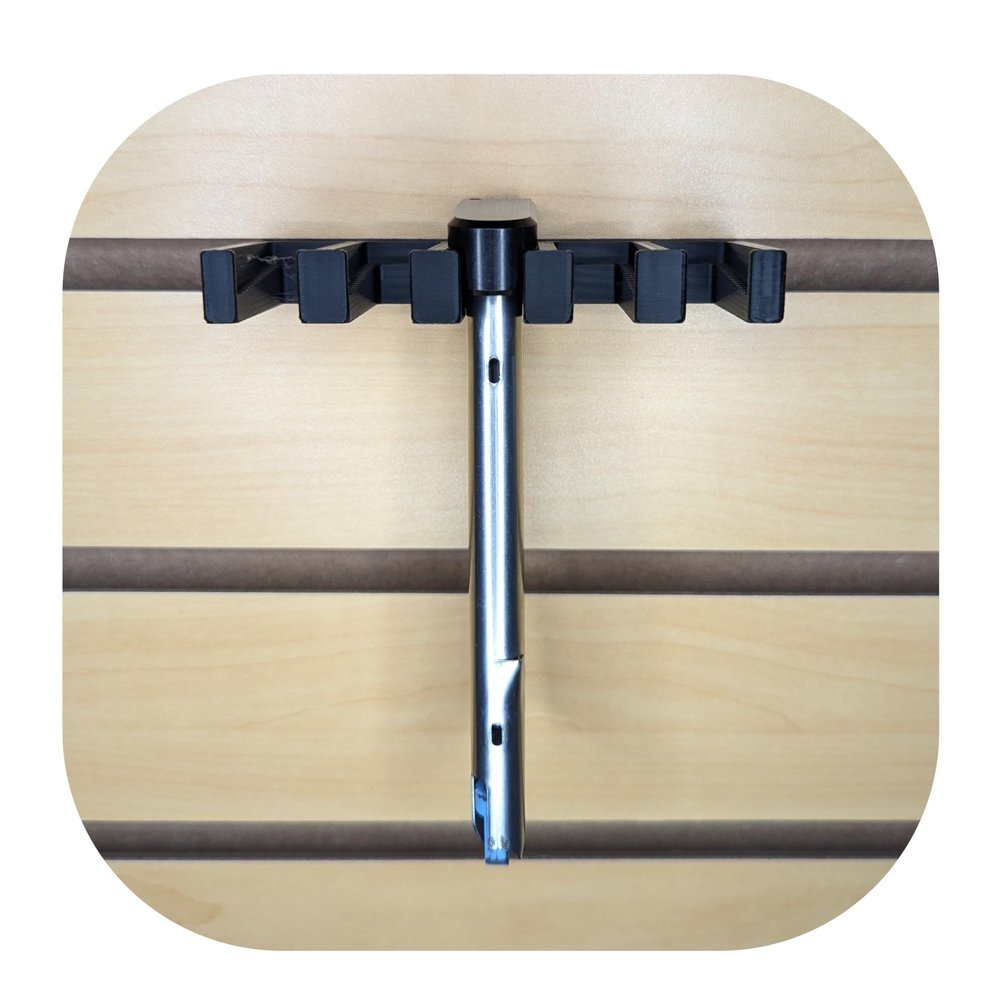 Hammy3DPrints Mount for 1911 Colt 22LR Mags - Slatwall | Magazine Holder Storage Rack (Store Wall)