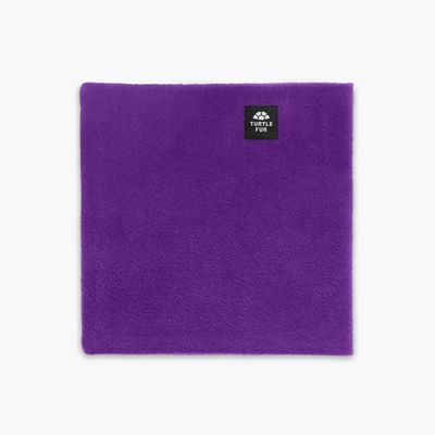 Turtle Fur Youth Chelonia 150 Classic Fleece Neck Warmer, Ages 7-12, Royal Purple