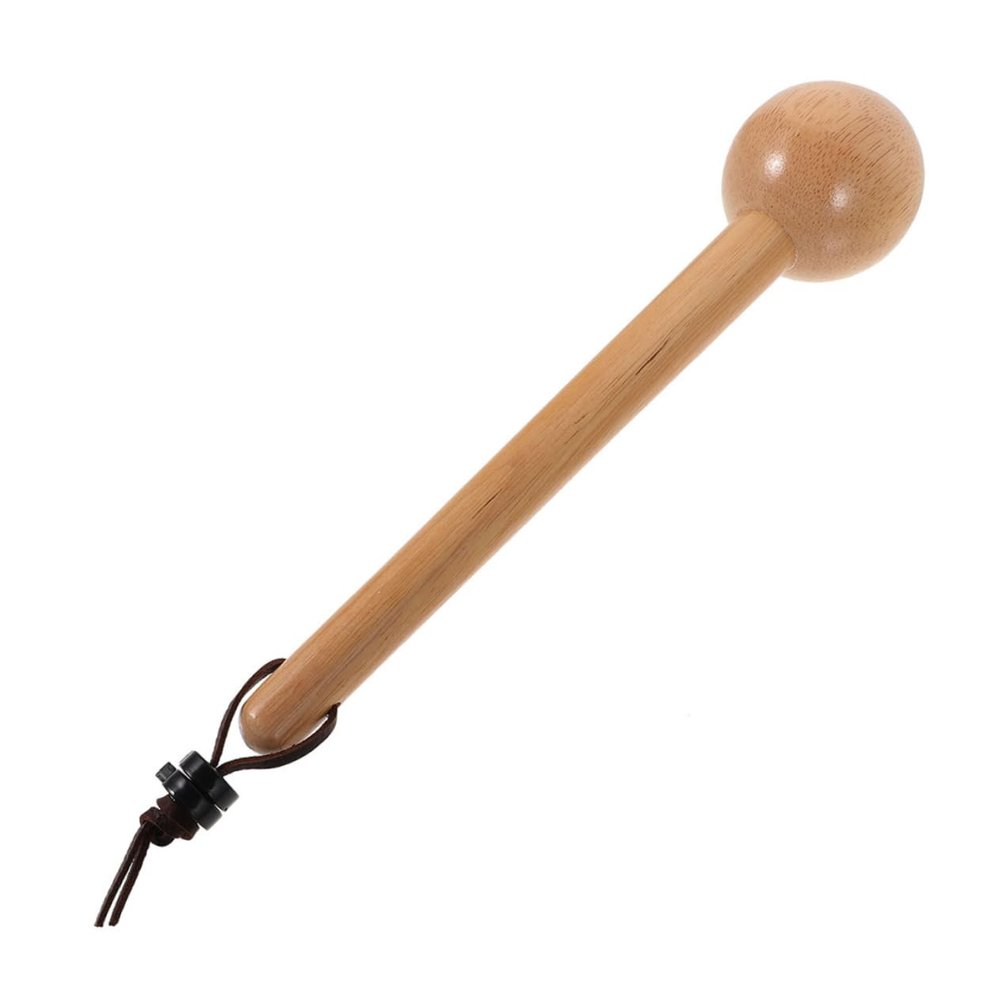 COOLHIYA Baseball Glove Shaping Tool Wooden Mallet Hammer for Softball Gloves Youth Catcher Glove Mallet Long Mallet Smooth Surface