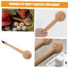 COOLHIYA Baseball Glove Shaping Tool Wooden Mallet Hammer for Softball Gloves Youth Catcher Glove Mallet Long Mallet Smooth Surface view 4