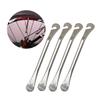 FUNOMOCYA 4pcs Bike Tire Removal Tool Chrome-Plated Carbon Steel Tire Lever Tyre Spoon Tyre Breaker Tool view 2