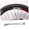 FUNOMOCYA 4pcs Bike Tire Removal Tool Chrome-Plated Carbon Steel Tire Lever Tyre Spoon Tyre Breaker Tool view 4