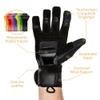 F(x)nction Sender Wrist Guards (Brown, M) view 2