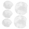 COOLHIYA 5pcs Transparent Table Tennis Racket Protective Film Double-Sided Adhesive Protector Thick Durable Coverage for Paddle Maintenance and Protection view 1
