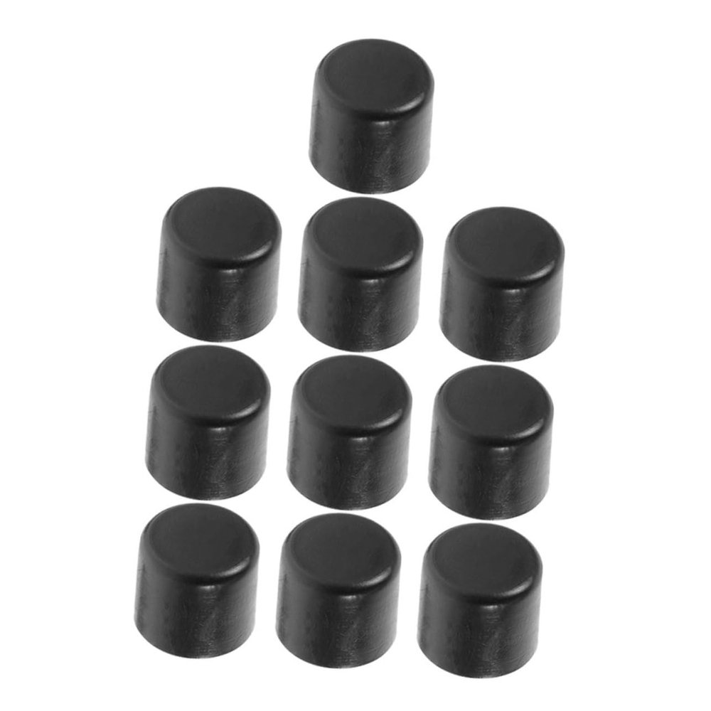 KONTONTY 10pcs Foosball Rod Plug Foosball End Caps Replacement for Football Table Parts Easy Installation