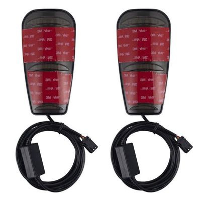 Adavanblack Hand Guard Light Hand Guards Sequential Led Turn Signals & Running Lights