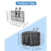 Bike Basket Large Quick Release Design Metal Ebike Basket for Carrying Vegetables Water Bottles Toys(inner bag only) view 2