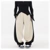 EMMIOL Wide Leg Sweatpants for Women, High Waisted Baggy Joggers, Barrel Leg Lounge Pants with Pockets Apricot view 4