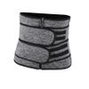 GLSTOY Female Bellyband Waist Sweat Band Exercise Staylace Zipper Waistband Lumbar Support Belt for Athletes s Dark Grey view 1